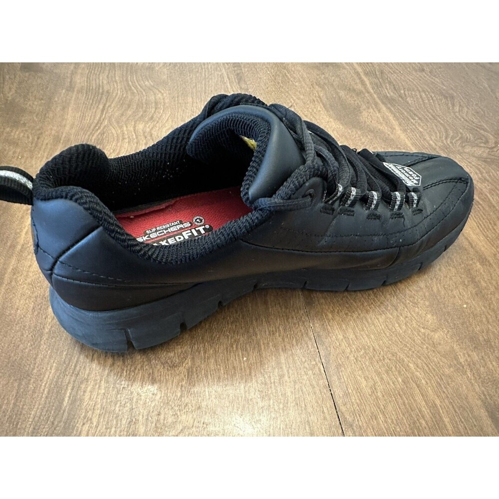 Skechers SHOE Work Women 11 Leather Relaxed Fit Slip Resistant Amputee LEFT ONLY